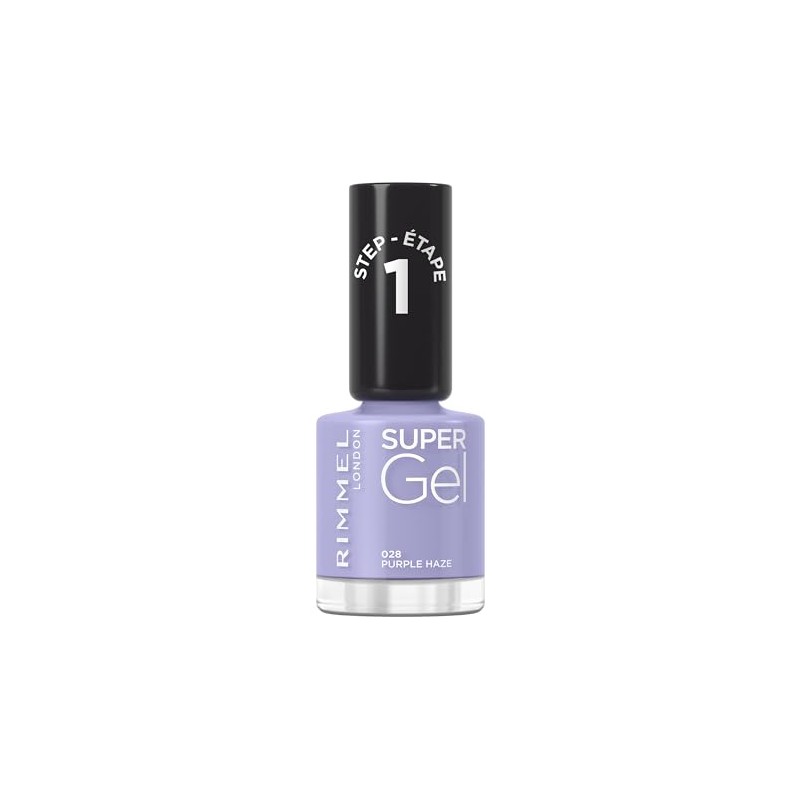 Rimmel London Super Gel Nail Polish 028 Purple Haze