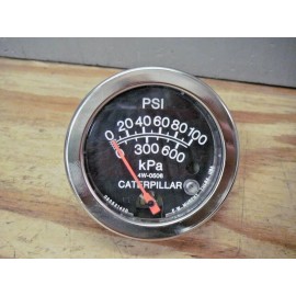 CAT 0-100 PSI Caterpillar 4W-0506 Pressure Gauge 3-1/8" Face