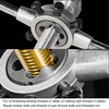 sourcing map Die Stock Handle Wrench Set, M16 x 1.5