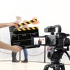 Acrylic 30x25cm Clapperboard Director Movie Clappers Film and Television Photography