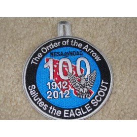 Boy Scout BSA Order of the Arrow OA NESA Eagle Rank 1912 2012 100th NOAC Patch