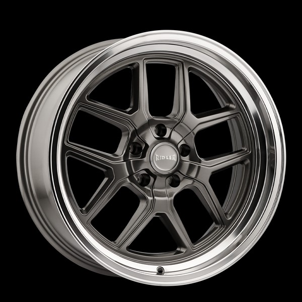 RIDLER 610 GLOSS GREY POLISHED 17X7 5-127 0MM 83.82MM