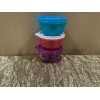 New Set of 3 Beautiful Bright Tupperware Mixing Mini Bowls