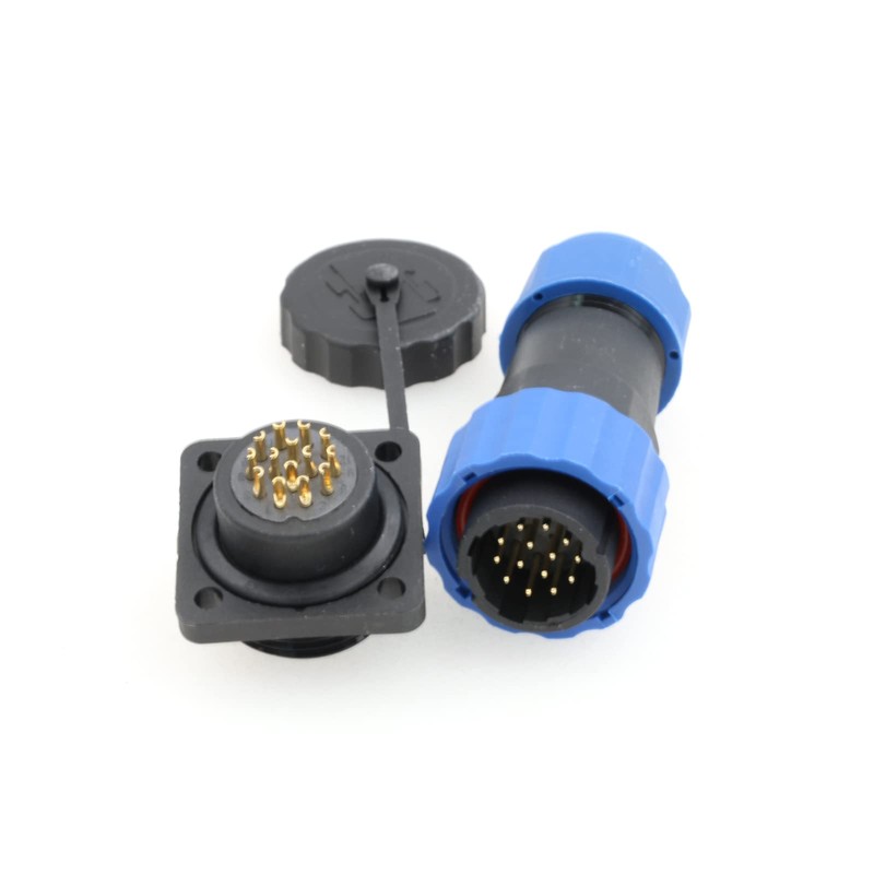 ZBLZGP SD20 Waterproof Connector IP68 Circular LED Power Cable Plug