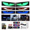 2 Piezas De Pantalla Led Con Luz Devil Eyes (12x59.5cm)