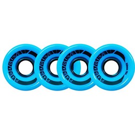 Paradise Skateboard Cruiser Wheels 59mm 78a Blue Old School Filmer