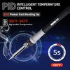 TOAUTO DS90 Soldering Station-°F & °C Dual Digital Display Soldering