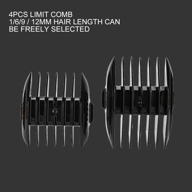 Professional Electric Hair Clipper Rechargeable Adjustment Hair Trimmer Haircutting Machine