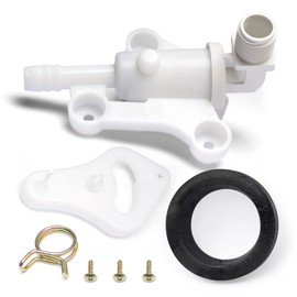 34100 Toilet Water Assembly Valve Kit Compatible with Thetford Aqua-Magic RV Camper Toilets Style Lite and Style Plus Parts