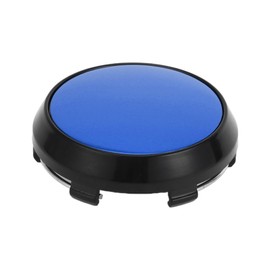 TUCKBOLD Wheel Center Caps Hub Caps Rim Center Caps Wheel Caps Hubcap Black 1 Pc OD: 68mm/2.68" Plastic for Toyota Corolla for Honda Fit with Blue Sticker