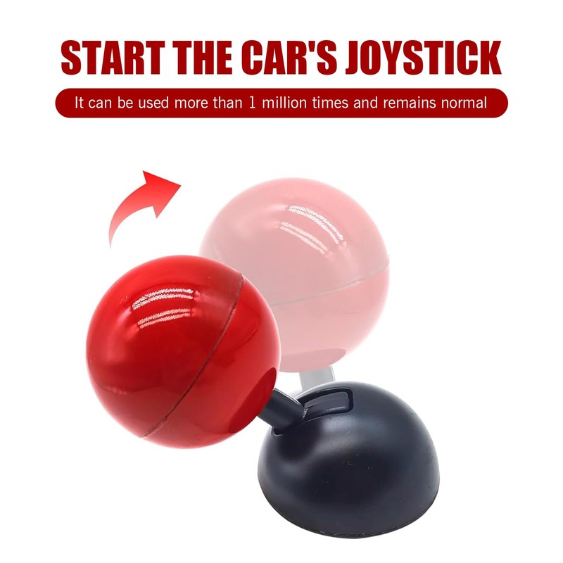 Shakas Car Push Starter Button Cover Rocker, Cool Game Metal