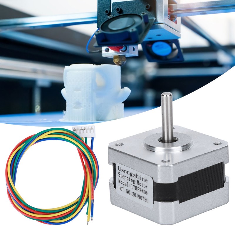 17HS2408 17 Stepper Motor 4 Wires Accessory Equipment for 3D