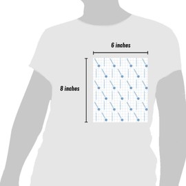 Saniderm Tattoo Aftercare Bandage, Breathable Waterproof Bandages, Sanitary Transparent Adhesive Wraps, Protect and Heal Tattoos, 3 Pre-Cut 8 x 10 Inch Sheets