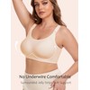 Gailife 3 Pack Nursing Bras for Women Full Coverage Comfort