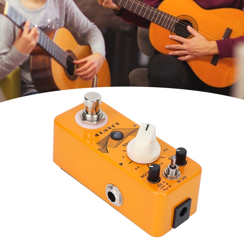 Electric Guitar Phaser Pedal Digital 15 Phaser Tones Monoblock Effect