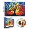 Puzzles for Adults 1000 Pieces Stained Glass Tree of Life