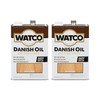 2-Pack of 1 gal Rust-Oleum 65731 Natural Watco Danish Oil