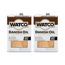2-Pack of 1 gal Rust-Oleum 65731 Natural Watco Danish Oil Finish