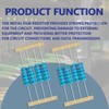 Innfeeltech Innfeeltech 15 Pcs 5W 1% Tolerance 2.2K Ohm Metal