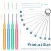 Lumkew Multiszie Shower Head Cleaner Tool, Shower Head Cleaning Brush