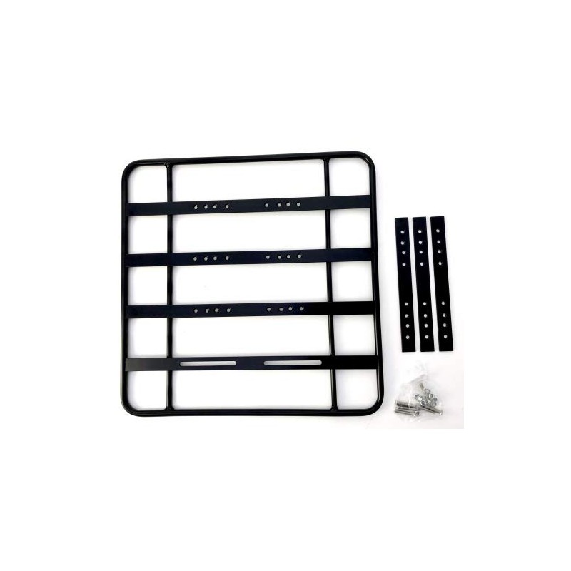 Classic Cycle Rack Plate Black Racky Baseplate Aluminium Black Anodised