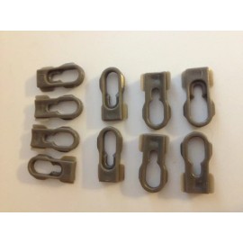 Jurassic Classic Auto Parts 1967-1978 Pontiac GM Trim Side Body Door Moulding Clips Grand Am GTO NOS 106-004