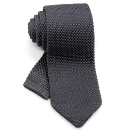 WANDM Pointed Knit Tie, Solid Color, Washable, Necktie, 2.8 inches (7 cm) Wide, 大剣先幅7cm×全長約145cm (細めのレギュラー幅)