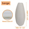 5.9"-6.53" Large Bird Cuttlebone for Parakeets, Cuddle Bone with Plastic