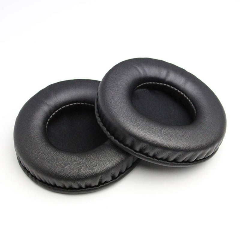 Uonlytech Headphone Ear Cushions Round Headset Ear Pads Earmuffs Replacement