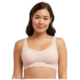 Bali Womens Comfort Revolution EasyLite Back Close Wirefree Bra, XL, Warm Brown