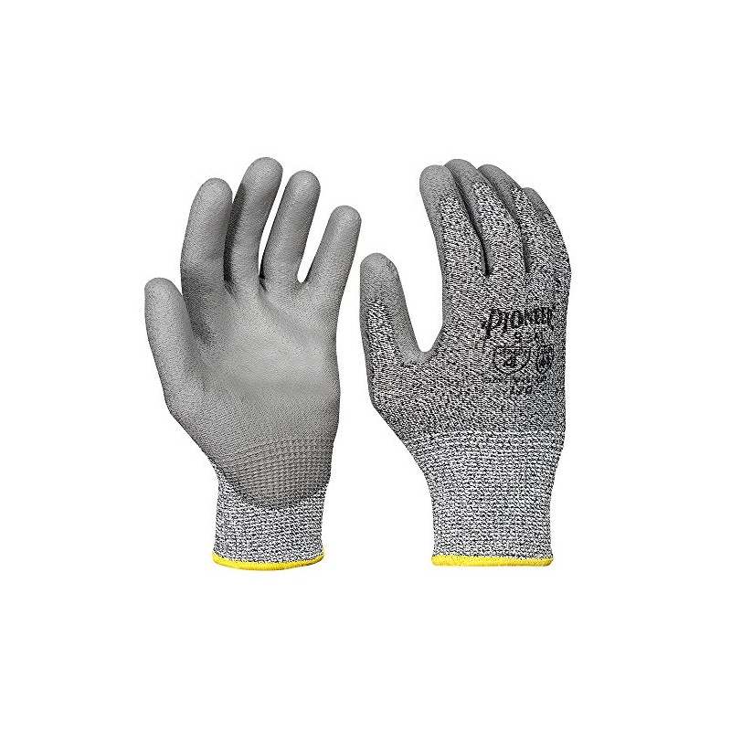 Pioneer Cut Resistant Gloves with Grey Coating – Level 4