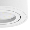 Celi-1 Surface-Mounted Spotlights in Aluminium, White / Black, with LED