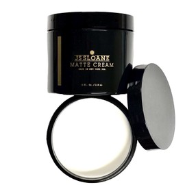 JS Sloane Men's Matte Cream, 4.1 oz (118 g), Hair Wax, Water-based, Wax, Medium, Hair Straightening, Hair Cream, Hair Balm
