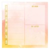 TF PUBLISHING Joy Weekly Square Schedule Pad - Non-Dated Weekly