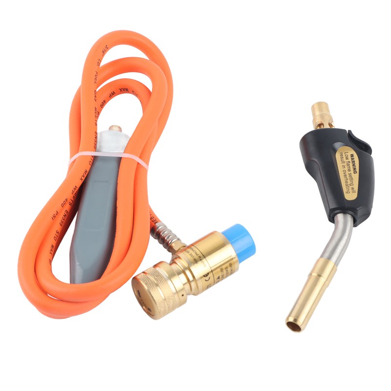 Propane Self Igniting 360° Rotation Burn Tip Turbo Torch Welded