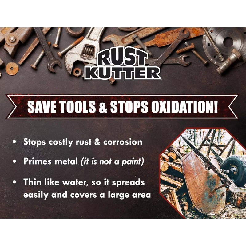 Sanco Industries Stops Rust and Converts Rust Spots to Leave