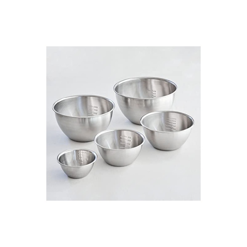 栗原 Harumi Stainless Steel Bowl 18 cm