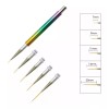 Xiaoya Pincel Liner Fino Mano Alzada Nail Art Uñas 5
