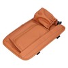 Waterproof Storage Bag Artificial Leather Brown Zipper Organizer for Vespa
