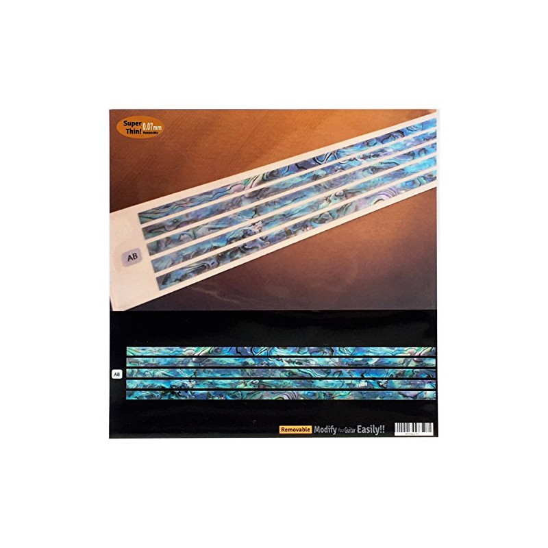 Jockomo Customize Guitar Inlay Sticker Stick-5mm Width (BL)