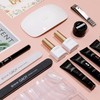 GAOY Poly Gel Nail Kit with U V Light Starter