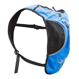 BODYMAKER Ventilation Running Bag, Backpack, Bag, Running, Walking Accessories, Rucksack, Backpack, Marathon, Jogging, Mesh, Sports Bag, Reflect, Blue