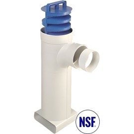 Tuf-Tite 6" Septic Effluent Filter w/ Adapter Fitting & Solids Deflector