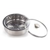 Borosil Stainless Steel Insulated Roti Server, 1.1 litres, Silver