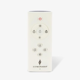 Luminara 10 Features Rechargeable Remote Control On/Off, Timer, Dimmer, Flicker Speed Flameless Candle (USB Type-C Cable Included)