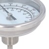 Bimetallic Thermometer G1/2 304 Stainless Steel ‑15°C To 90°C 83mm