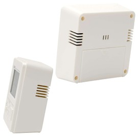 CASIO DQD-805J-7JF Digital Table Clock Radio Clock White