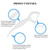 Dental Floss Picks- Individual Package Portable Floss 120pcs Flossers with