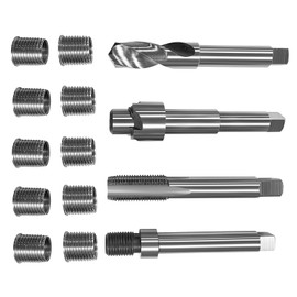 JMSMSH M14*1.5 Metric Thread Repair kit,10 16.2MM Stainless Steel Inserts