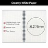 Yarotm Notebook A5 Squared - Pack of 2 Spiral Bound